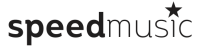 logo speed music
